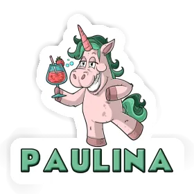 Party Unicorn Sticker Paulina Image