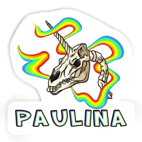 Sticker Unicorn Skull Paulina Image