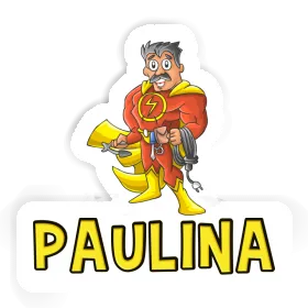 Sticker Paulina Electrician Image