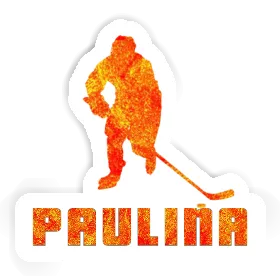 Sticker Paulina Hockey Player Image