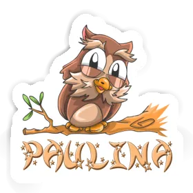 Sticker Paulina Owl Image