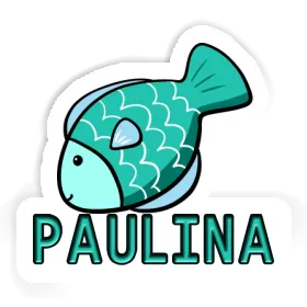 Fish Sticker Paulina Image