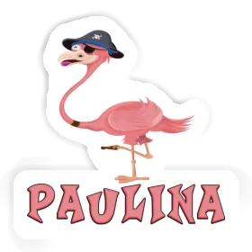 Flamingo Sticker Paulina Image