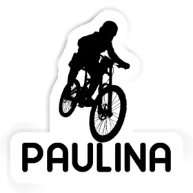 Paulina Sticker Freeride Biker Image