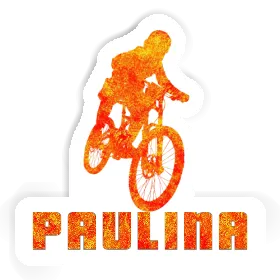 Sticker Freeride Biker Paulina Image