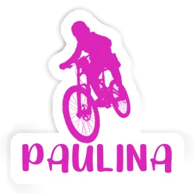 Sticker Paulina Freeride Biker Image