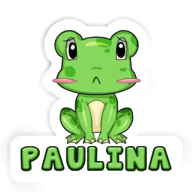 Paulina Aufkleber Frosch Image