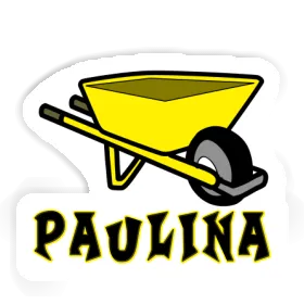 Paulina Sticker Wheelbarrow Image