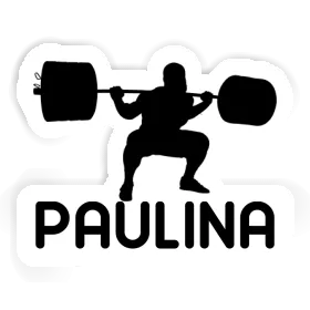 Sticker Paulina Weightlifter Image