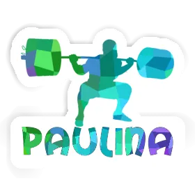 Sticker Paulina Weightlifter Image