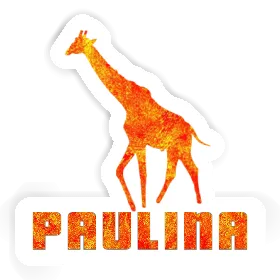 Sticker Paulina Giraffe Image