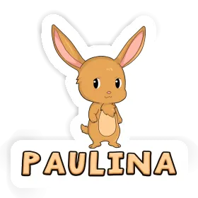 Paulina Sticker Easter Bunny Image