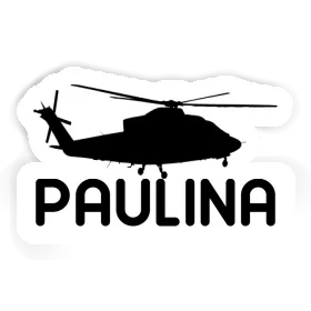 Helicopter Sticker Paulina Image