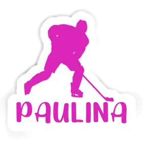 Paulina Sticker Hockey Player Image