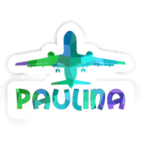 Paulina Sticker Jumbo-Jet Image