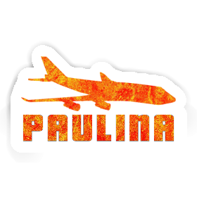 Paulina Sticker Jumbo-Jet Image