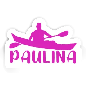 Paulina Sticker Kayaker Image