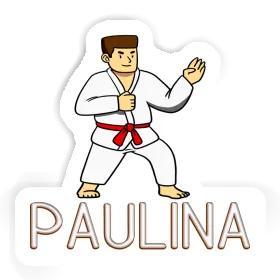 Sticker Karateka Paulina Image