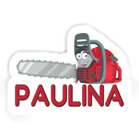 Sticker Paulina Chainsaw Image