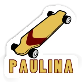 Paulina Sticker Skateboard Image