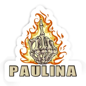 Sticker Middlefinger Paulina Image