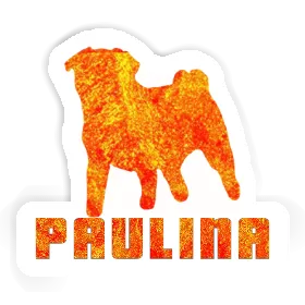 Pug Sticker Paulina Image