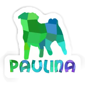 Paulina Sticker Pug Image