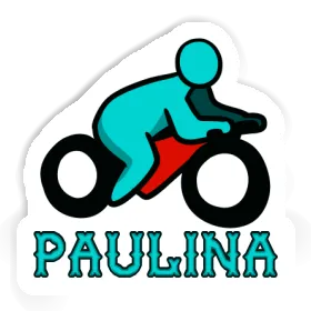 Sticker Paulina Motorbike Image