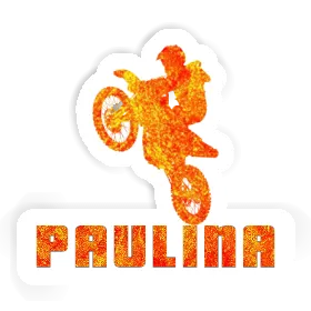 Sticker Motocross Jumper Paulina Image