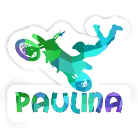 Sticker Motocross Jumper Paulina Image