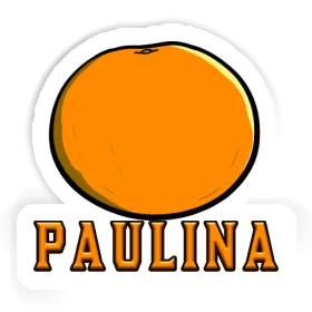 Sticker Paulina Orange Image