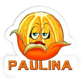 Orange Sticker Paulina Image