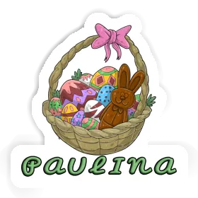 Sticker Paulina Easter basket Image