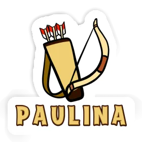 Sticker Paulina Arrow Bow Image