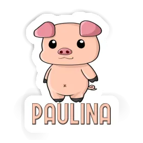 Sticker Paulina Piglet Image