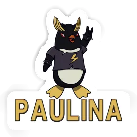 Sticker Paulina Rocking Penguin Image