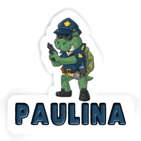 Police Officer Sticker Paulina Image