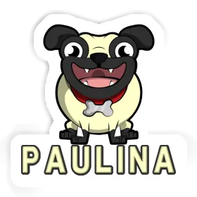 Paulina Sticker Pug Image