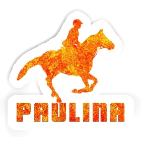 Horse Rider Sticker Paulina Image