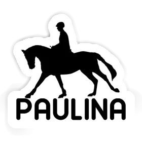 Sticker Paulina Horse Rider Image