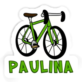 Sticker Racing Bicycle Paulina Image