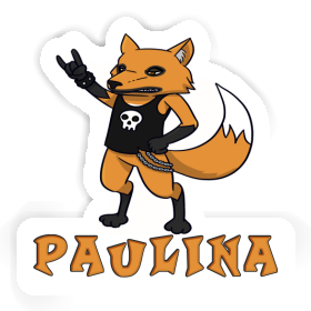 Sticker Rocker Fox Paulina Image