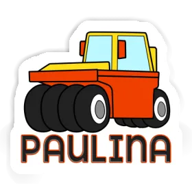 Wheel Roller Sticker Paulina Image