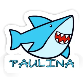 Paulina Sticker Shark Image