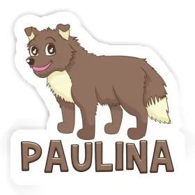 Sticker Paulina Sheepdog Image