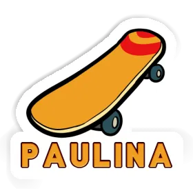 Paulina Sticker Skateboard Image