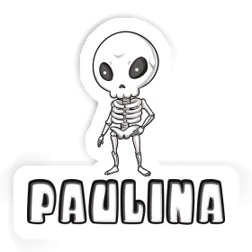 Skeleton Sticker Paulina Image