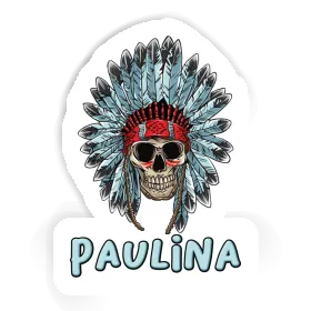 Sticker Skull Paulina Image