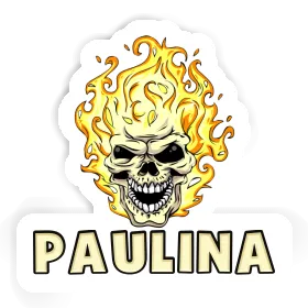 Skull Sticker Paulina Image