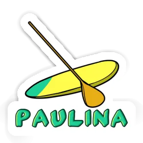 Stand Up Paddle Sticker Paulina Image